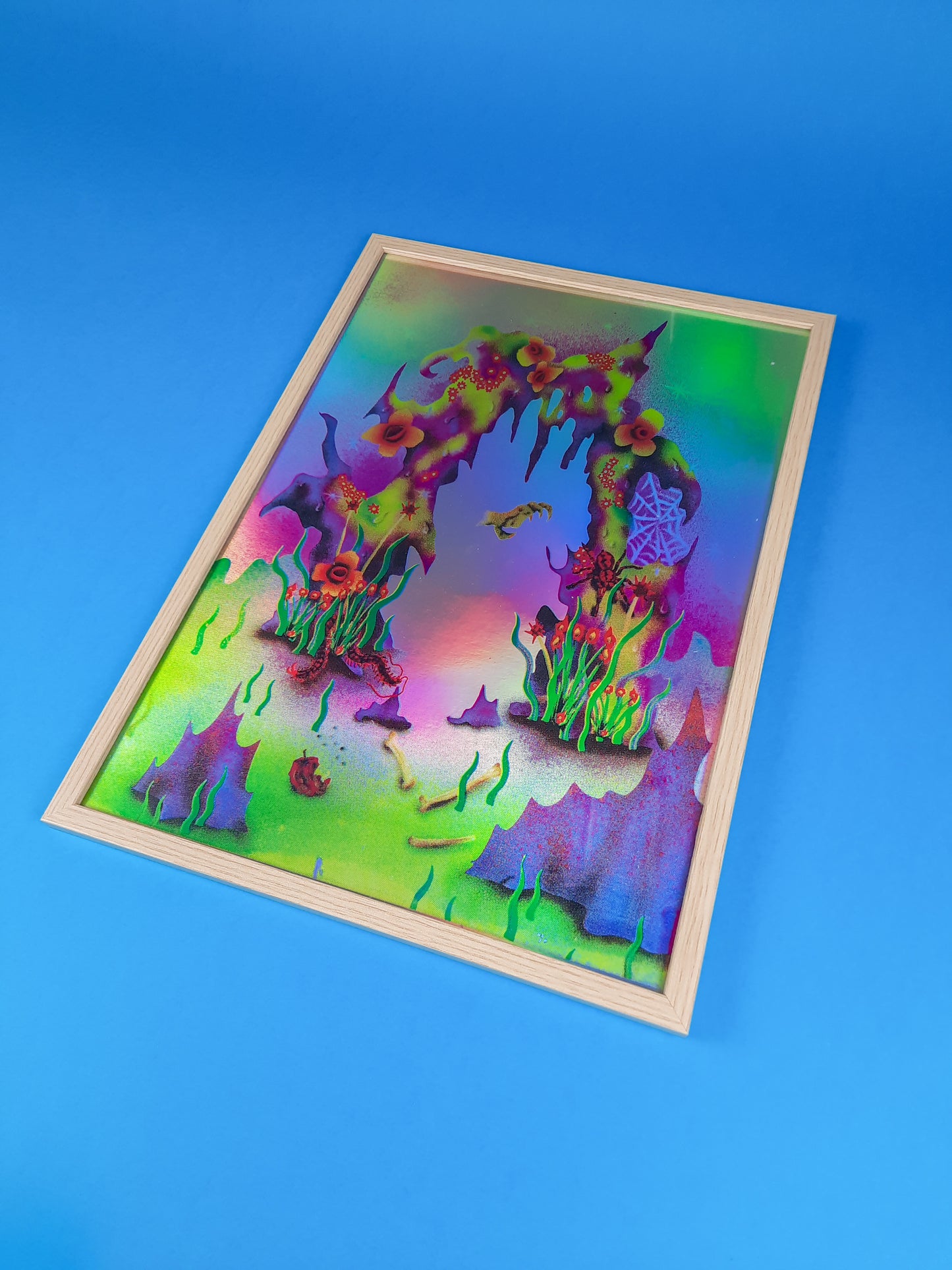 Ruins Of Dawn holographic print