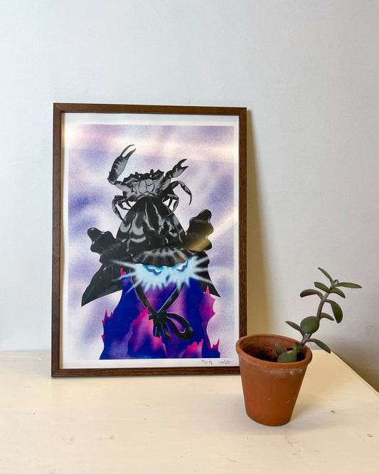 Hentai Samurai silkscreen print
